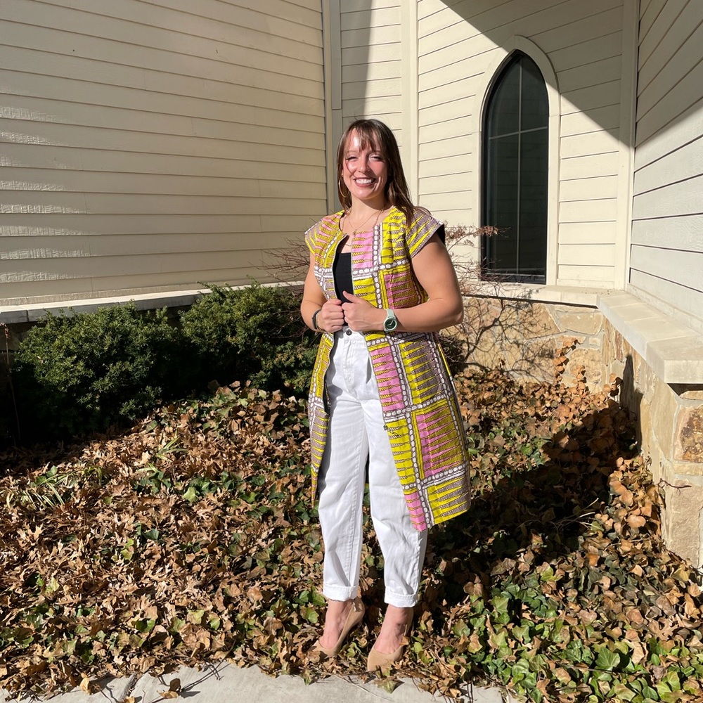 Capped Sleeve Jacket